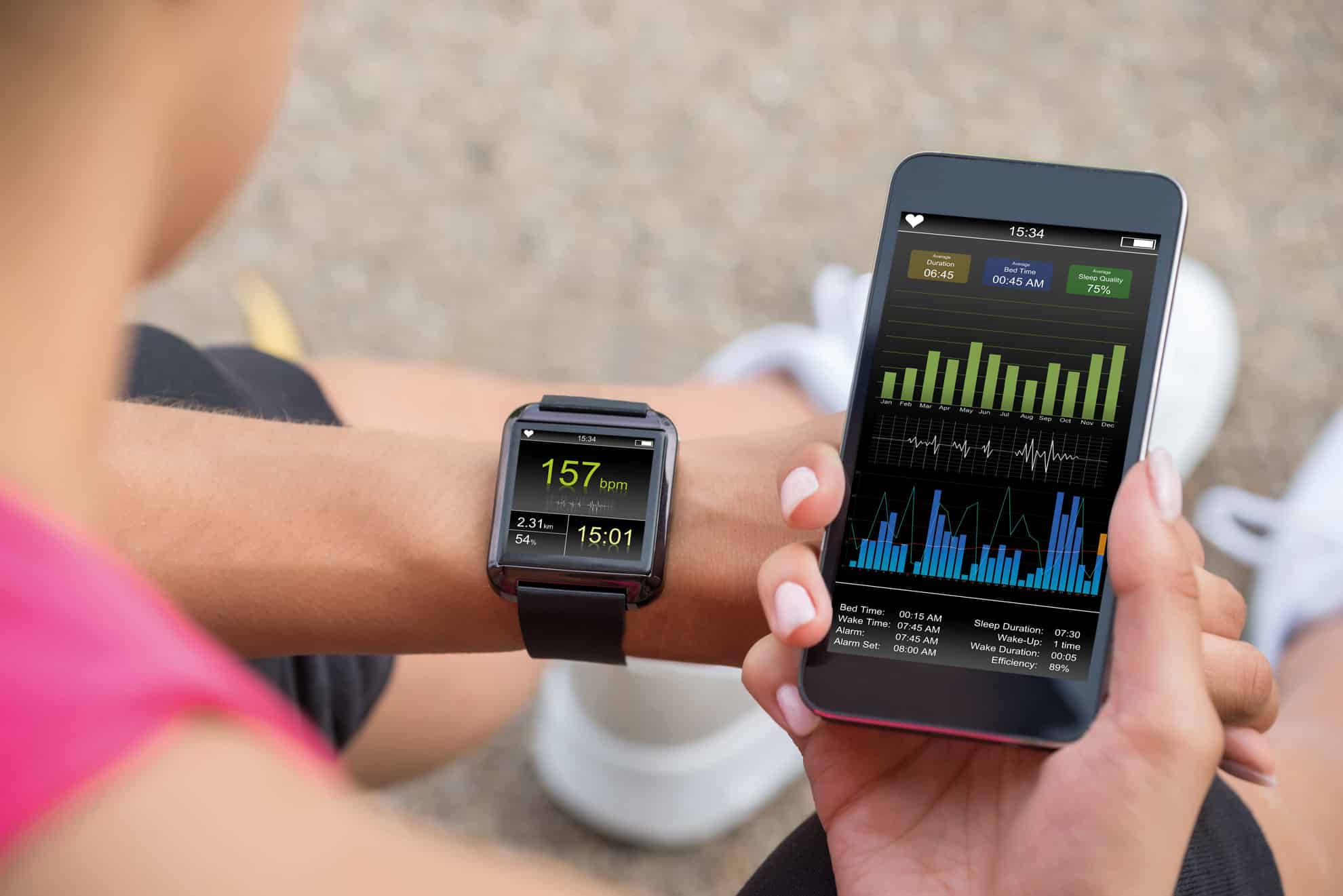 Selbstvermessung mit Smart-Watch Selftracking mit Smart Wearables