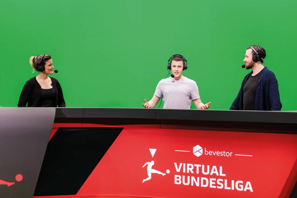 Abbildung 3 Holschier Foto aus dem Fernsehstudio