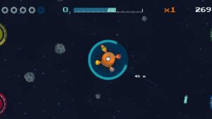 GGame Base Saar sind zuständig für die Gamesförderung im Saarland. Das ist ein Ausschnitt aus dem Spiel "Space Game"