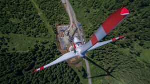 Windrad Stromerzeugung