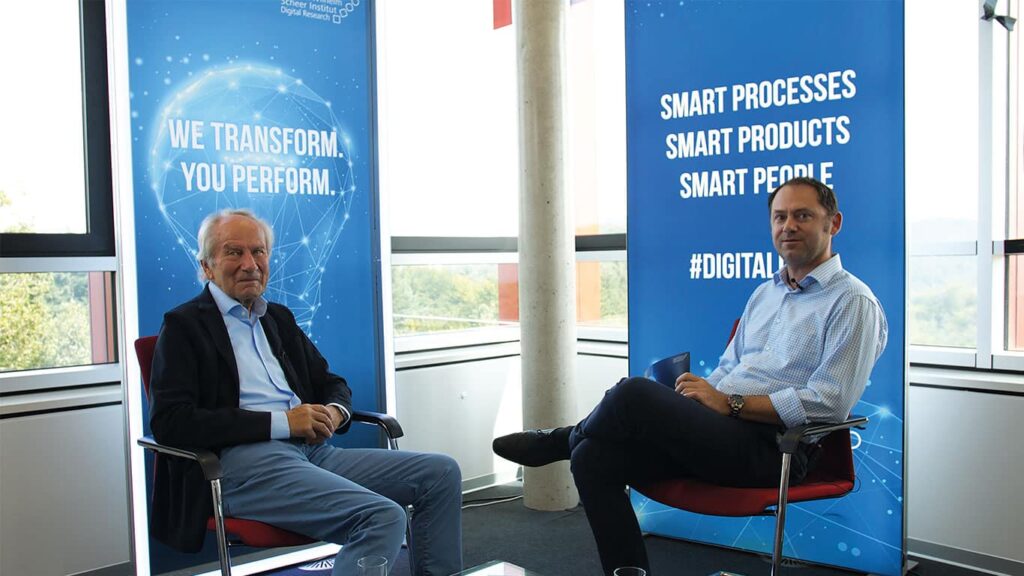 Scheer und Werh im Gespräch