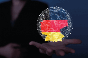 Kugel mit Deutschland