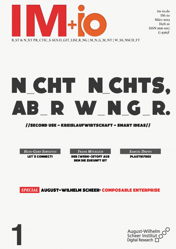 Cover "Nicht nichts, aber weniger."