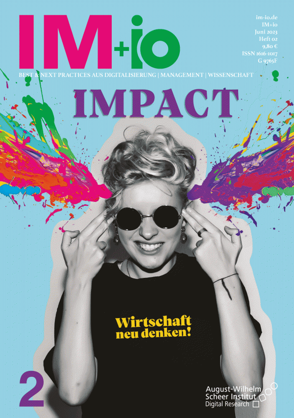 Cover Ausgabe 2 2023 Impact - Wirtschaft neu denken