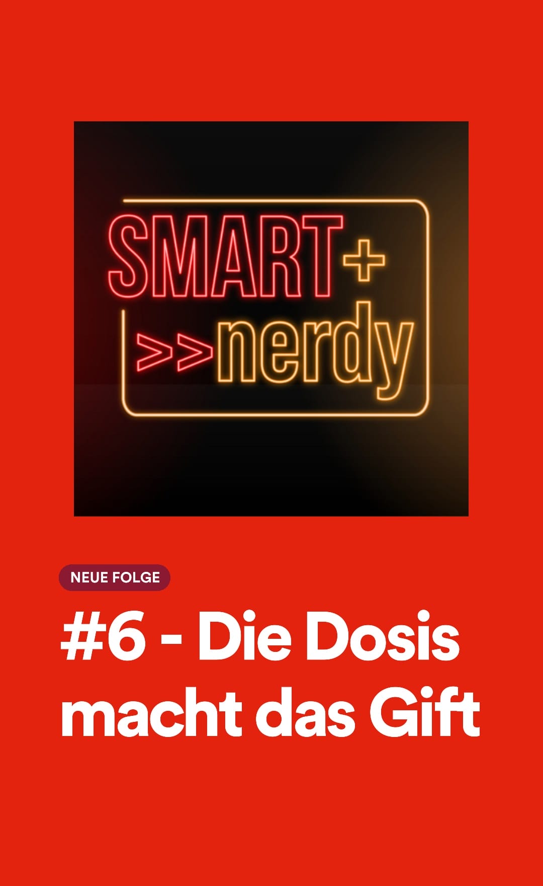 Die Dosis macht das Gift