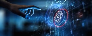 Quantum Computing Concept: Revolutionizing Information Processing Through Quantum Mechanics.